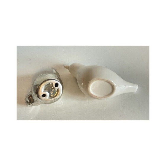 Image 1 of Vintage ceramic bird couple, 1990