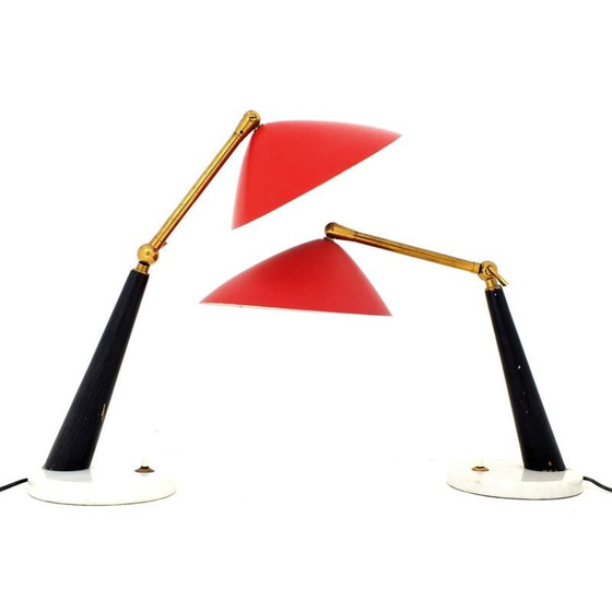 Image 1 of Vintage lamp by Oscar Torlasco for Stilux, Italy 1955