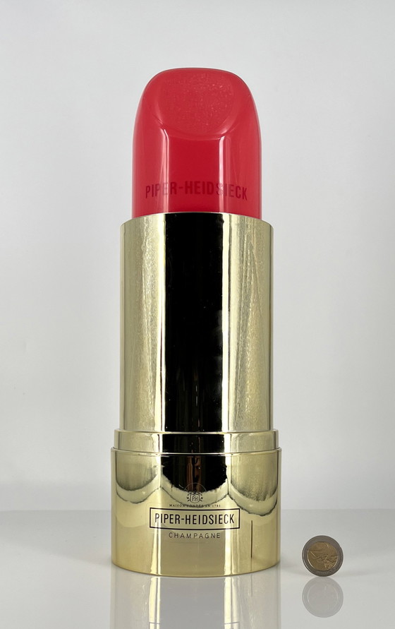 Image 1 of Piper-Heidsieck Lipstick Champagne Sparkling Wine Cooler Gift Box Limited Edition