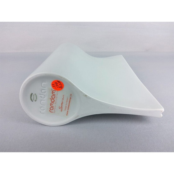 Image 1 of Vintage white porcelain vase by Sarian, 2000