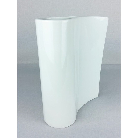 Image 1 of Vintage white porcelain vase by Sarian, 2000