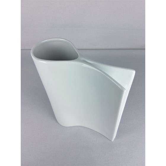 Image 1 of Vintage white porcelain vase by Sarian, 2000