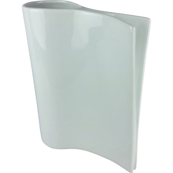 Image 1 of Vintage white porcelain vase by Sarian, 2000