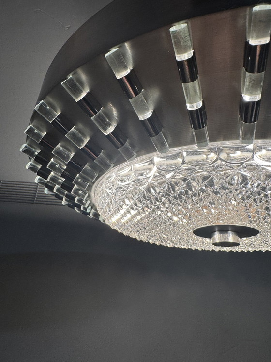 Image 1 of Lampada da soffitto in stile spaziale di metà secolo