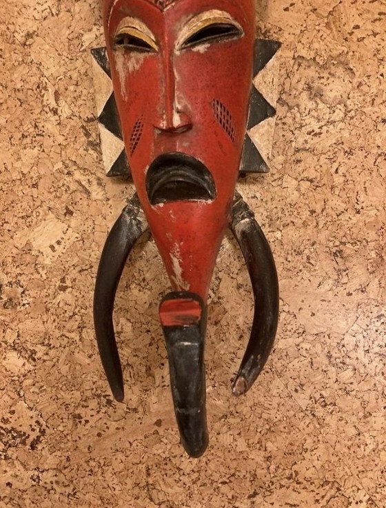 Image 1 of Handmade Mask From Ivory Coast