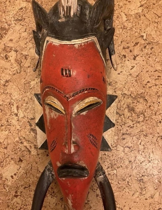 Image 1 of Handmade Mask From Ivory Coast