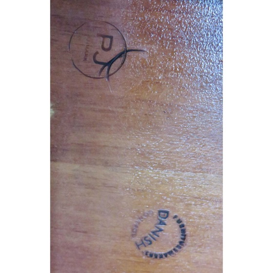 Image 1 of Vintage rosewood ovoid table with 2 extensions, Denmark 1965