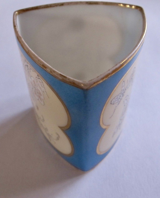 Mocha Cup Of Paul Blot- J. Pouyat Limoges Porcelain