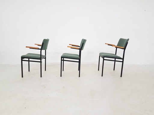 3x Gijs Van Der Sluis chairs