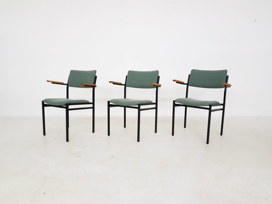 Image 1 of 3x Gijs Van Der Sluis chairs