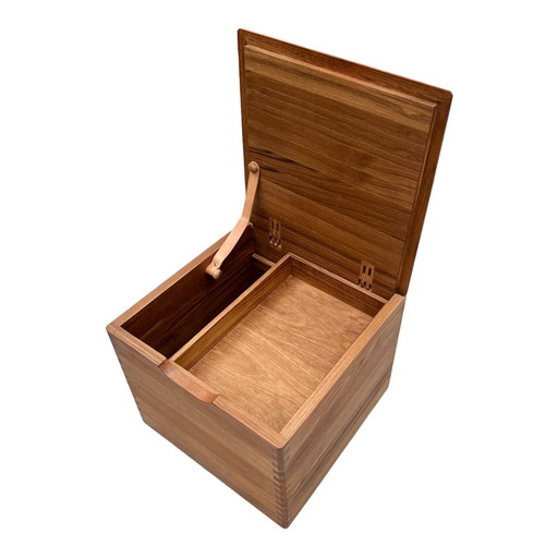 Salin Mobler coffre de rangement vintage en teck