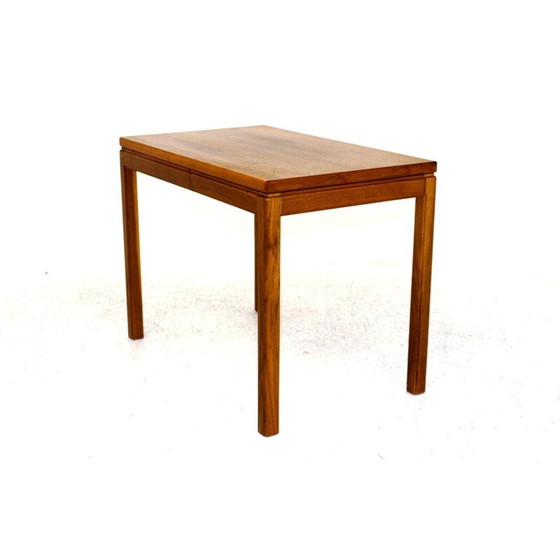 Image 1 of Vintage walnut side table, Sweden 1960s