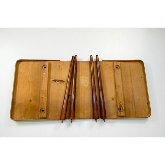 Image 1 of Vintage black glass coffee table by Jiri Jiroutek, 1963