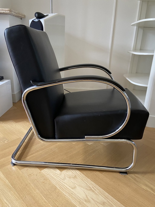 Gebr van der Stroom Dutch Originals modèle gispen 407 fauteuil