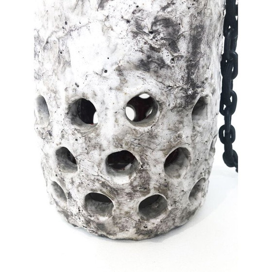 Image 1 of Scandinavian vintage ceramic hanging lamp, 1960