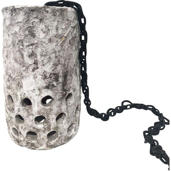 Image 1 of Scandinavian vintage ceramic hanging lamp, 1960