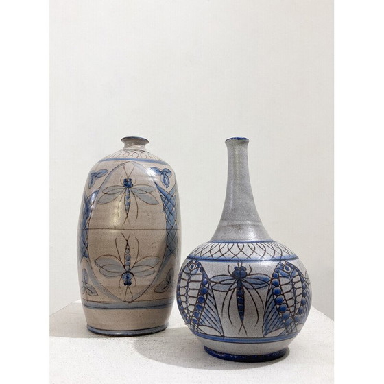 Image 1 of Pair of vintage ceramic vases