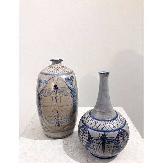 Image 1 of Pair of vintage ceramic vases