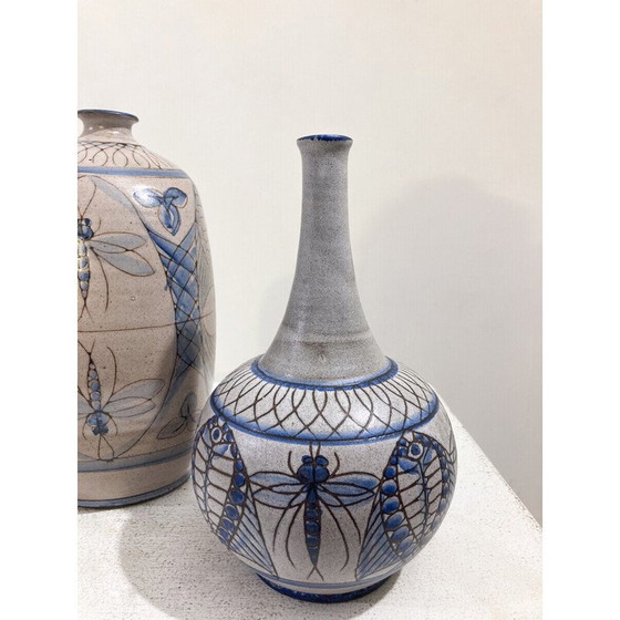 Image 1 of Pair of vintage ceramic vases