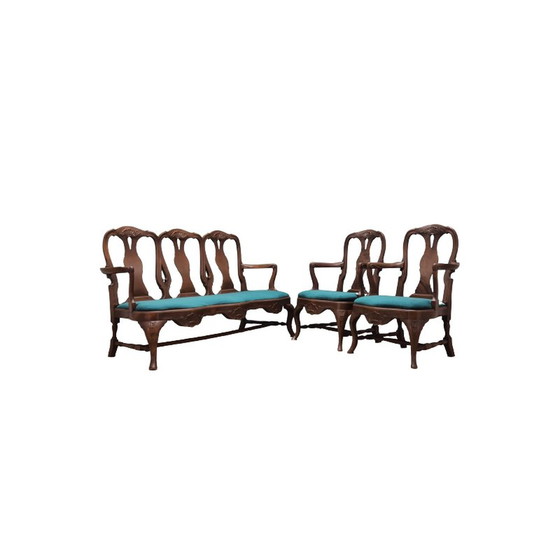 Image 1 of Living room set, style: Chippendale, 1970s, production: Denmark