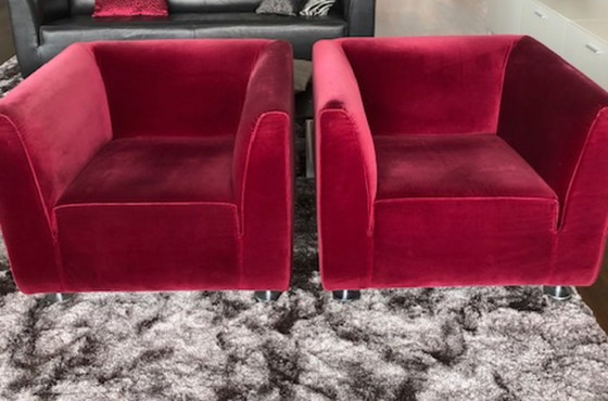 Image 1 of 2x Gelderland armchairs