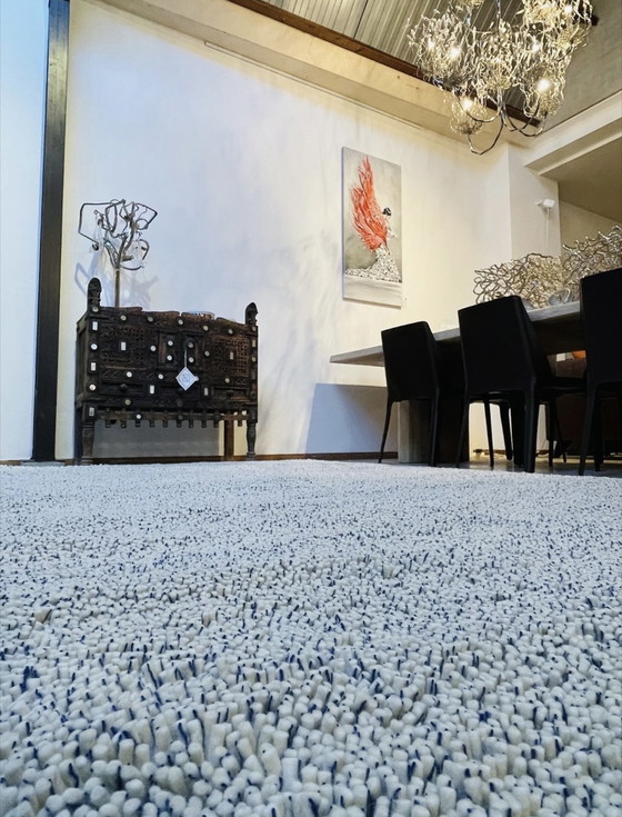 Image 1 of Tapis Brink & Campman coupe Trace Bleu nuit