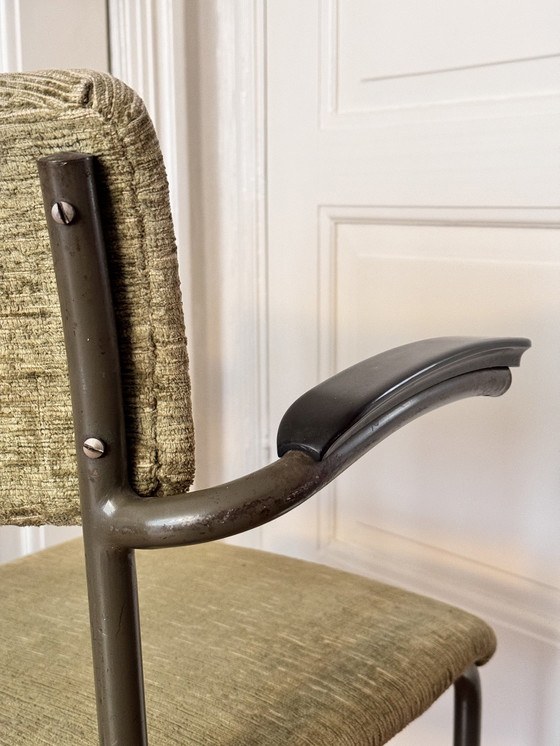 Image 1 of Chaise tubulaire vintage