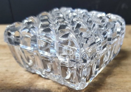 1109 Pastilleros de cristal vintage para joyería