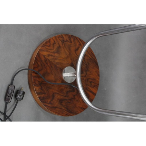 Vintage Bauhaus floor lamp, Czechoslovakia 1930