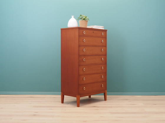 Image 1 of Mahogany Chest Of Drawers, Danish Design, 1970S, Production: Denmark