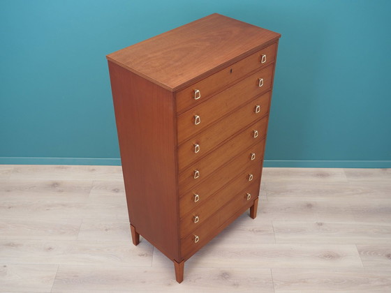 Image 1 of Mahogany Chest Of Drawers, Danish Design, 1970S, Production: Denmark