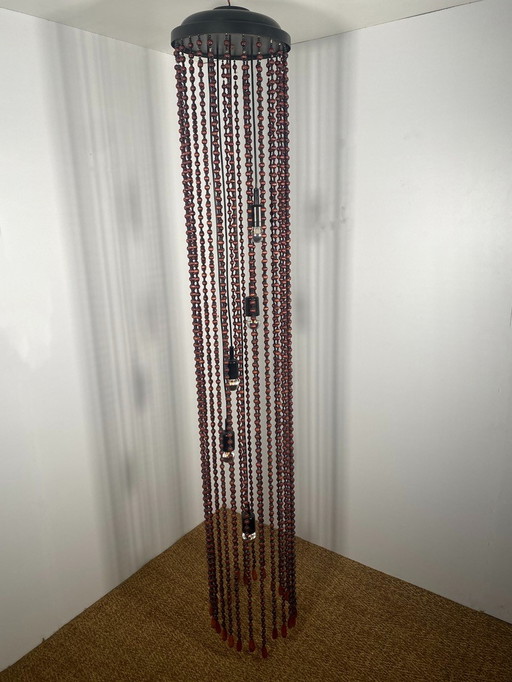 Temde Leuchten Hanglamp of beads