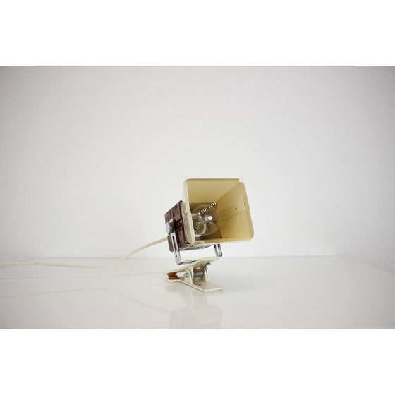 Image 1 of Vintage adjustable table lamp in metal and chrome, Czechoslovakia 1970