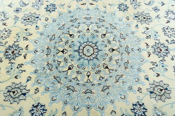 Image 1 of 304 X 200 Cm Hand-Knotted Nain 9 La Rug With Silk