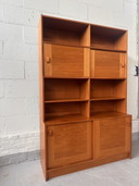 Vintage highboard cabinet teak