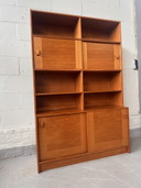 Vintage highboard cabinet teak