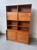 Vintage highboard cabinet teak
