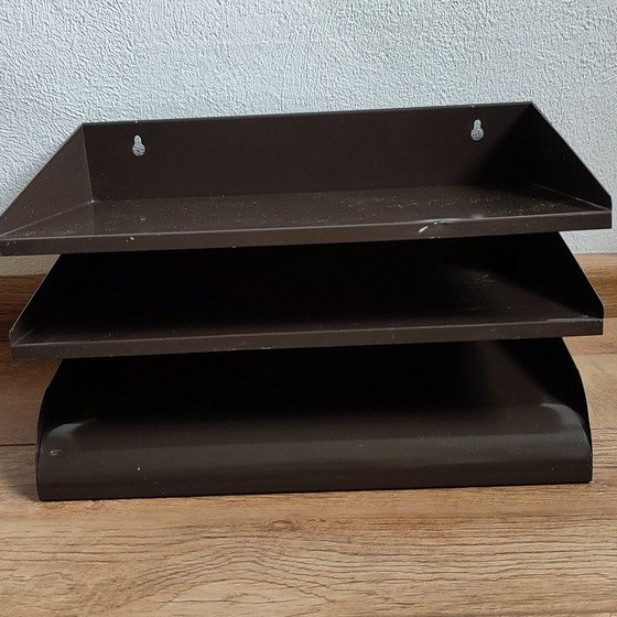 Image 1 of Mail sorting rack letter holder 1970s