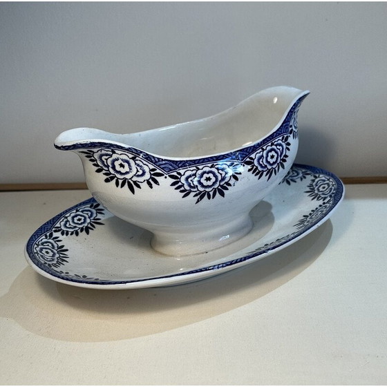 Image 1 of Vintage ceramic sauce boat, France