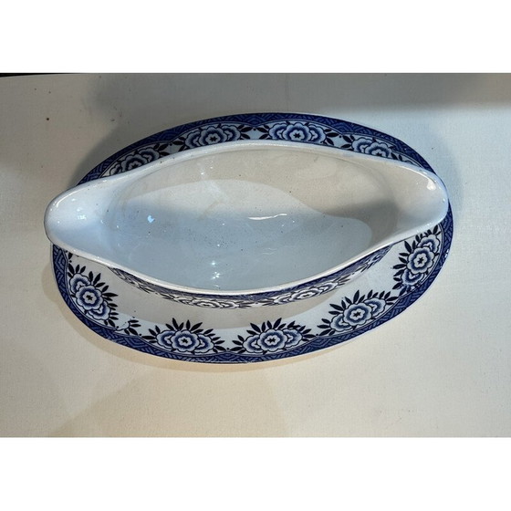 Image 1 of Vintage ceramic sauce boat, France