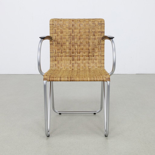 4X Diagonal Chair W.H. Gispen, Dutch Originals, 1990S