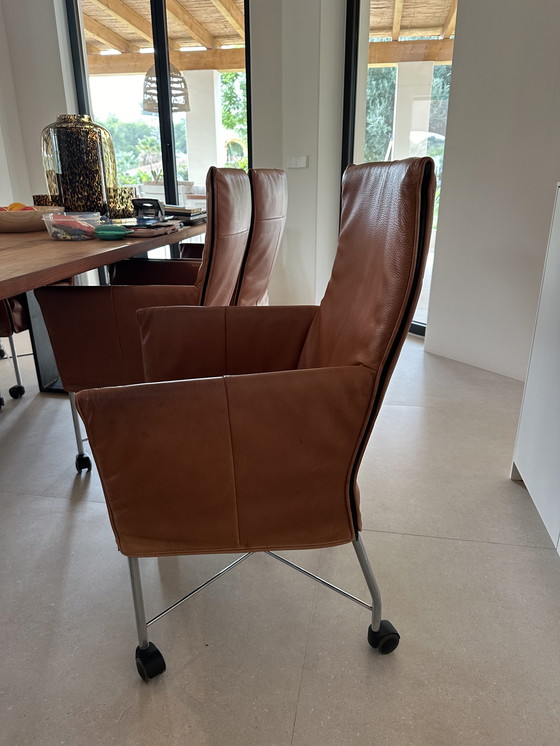 Image 1 of 8x Montis Dining Chairs Chaplin By Gerard Van Den Berg