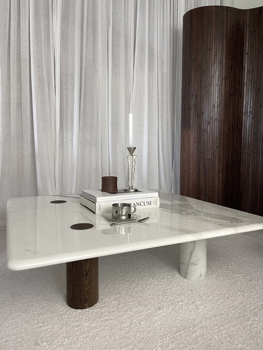 Angelo Mangiarotti Marble Coffee Table