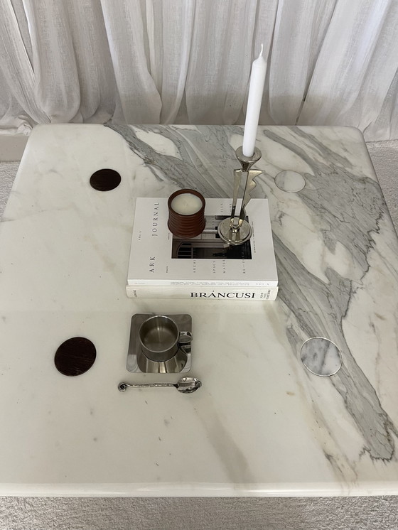 Image 1 of Angelo Mangiarotti Marble Coffee Table