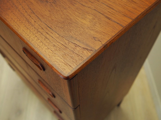 Image 1 of Teak Chest Of Drawers, Danish Design, 1970S, Production: Denmark