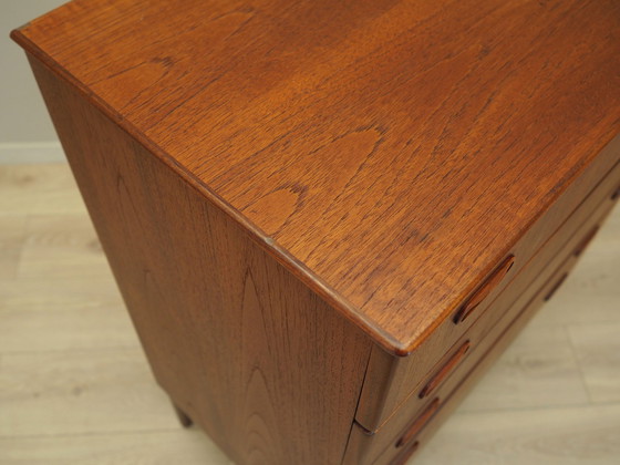 Image 1 of Teak Chest Of Drawers, Danish Design, 1970S, Production: Denmark