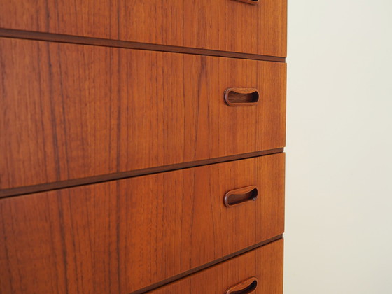 Image 1 of Teak Chest Of Drawers, Danish Design, 1970S, Production: Denmark