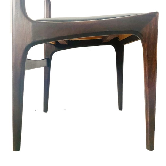 Image 1 of Ensemble Mid Century Chaises de salle à manger design danois 1960s