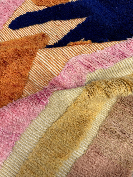 Image 1 of Modern Artisan-Crafted Moroccan Rug