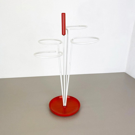 Image 1 of Portaombrelli vintage in metallo e plastica, Germania anni '60